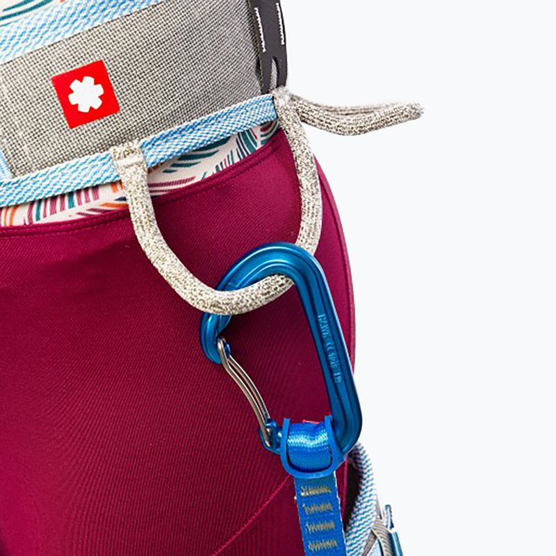 Ocun Twist Tech Eco grey/ blue men's climbing harness 11