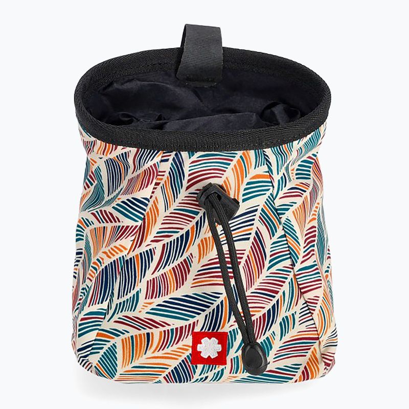 Ocun Lucky magnesia bag + hip belt leafs colors 2