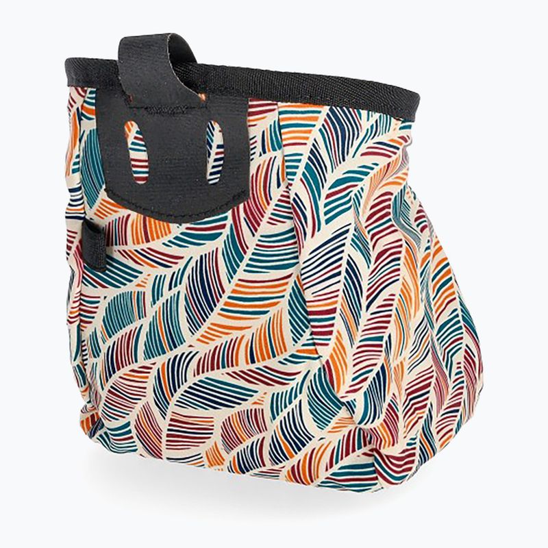Ocun Lucky magnesia bag + hip belt leafs colors 3