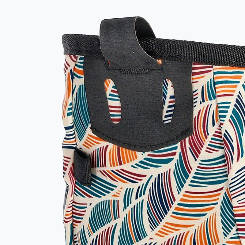 Ocun Lucky magnesia bag + hip belt leafs colors 4