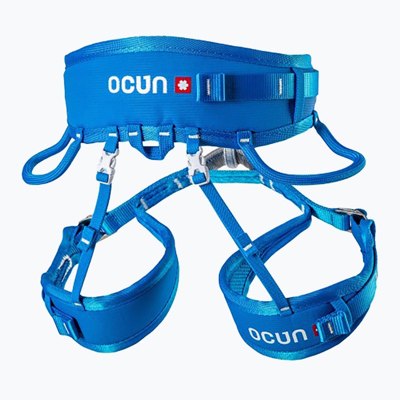 Ocun Twist blue children's climbing harness 2