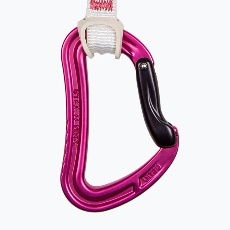 Ocun Raven QD Bio-Dyn-Ring climbing express 10 cm 6 pcs pink. 3