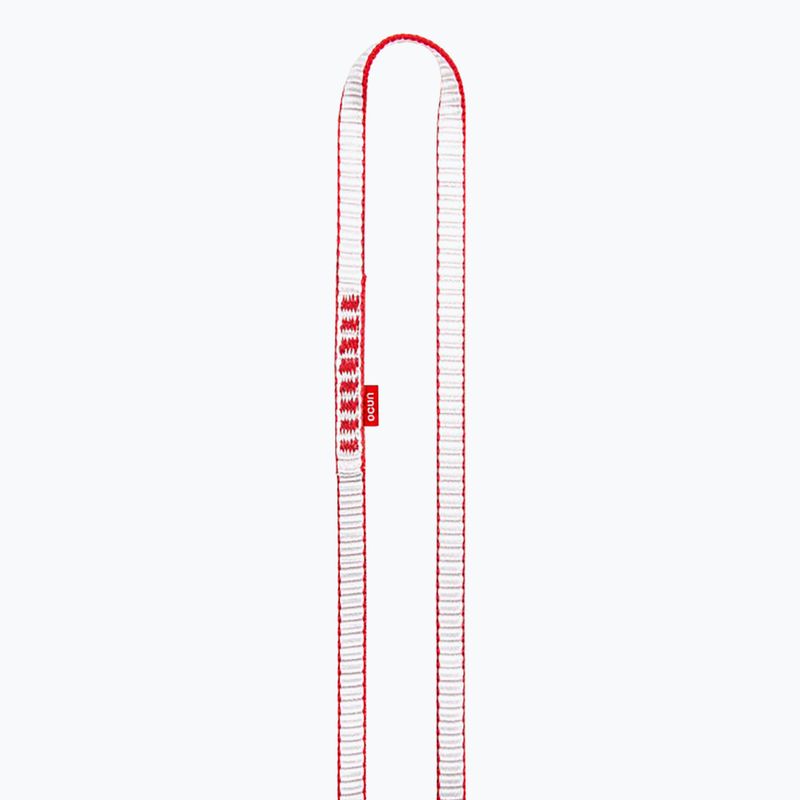 Ocun O-Sling Bio-Dyn climbing tape 30 cm/11 mm red.