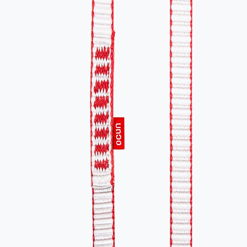 Ocun O-Sling Bio-Dyn climbing tape 30 cm/11 mm 5 pcs red. 2