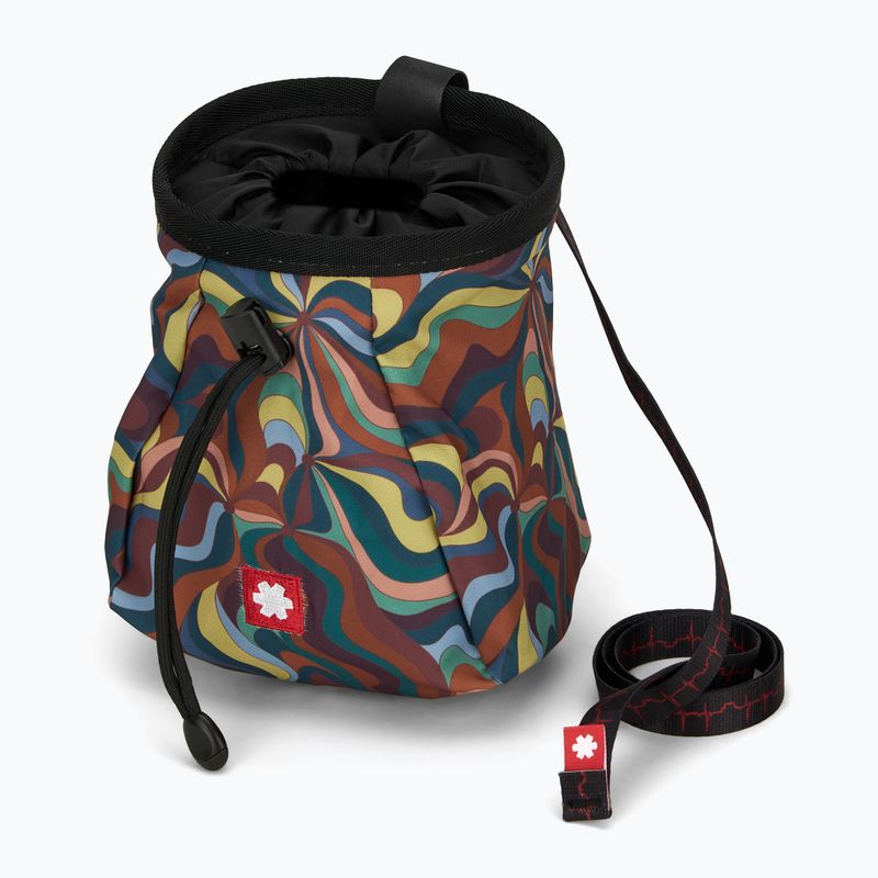 Ocun Lucky magnesia bag + waist belt marble waves