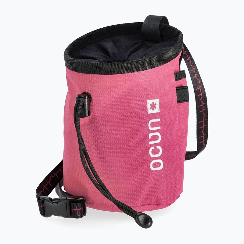 Ocun Push magnesia bag + waist belt pink rose