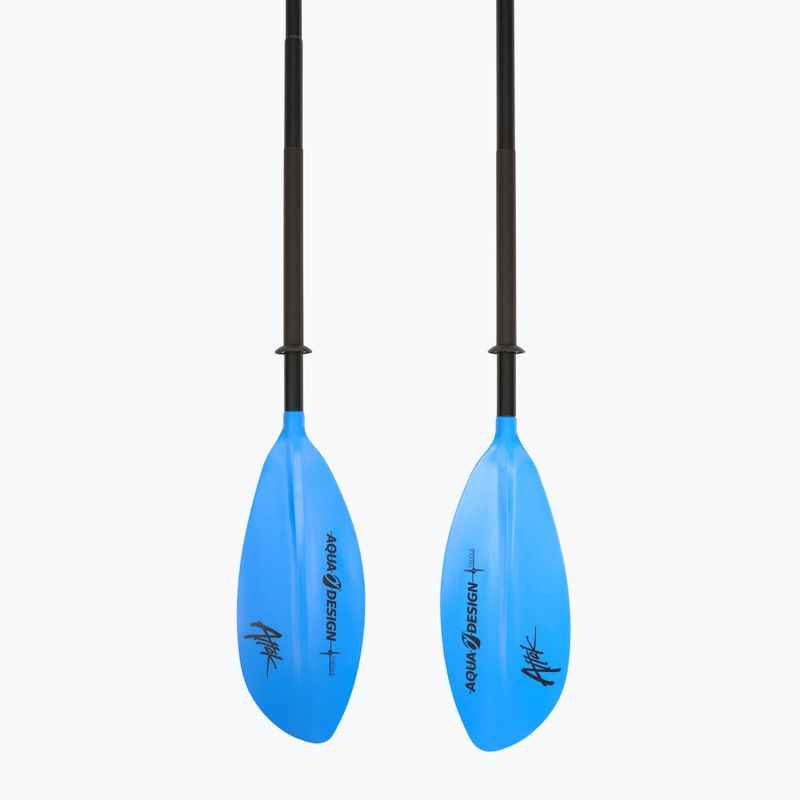 AQUADESIGN K1 Attak 4 blue kayak paddle 3