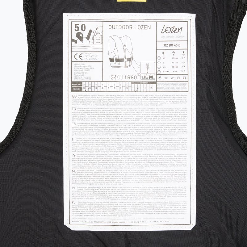 Lozen Outdoor belay waistcoat blue 5