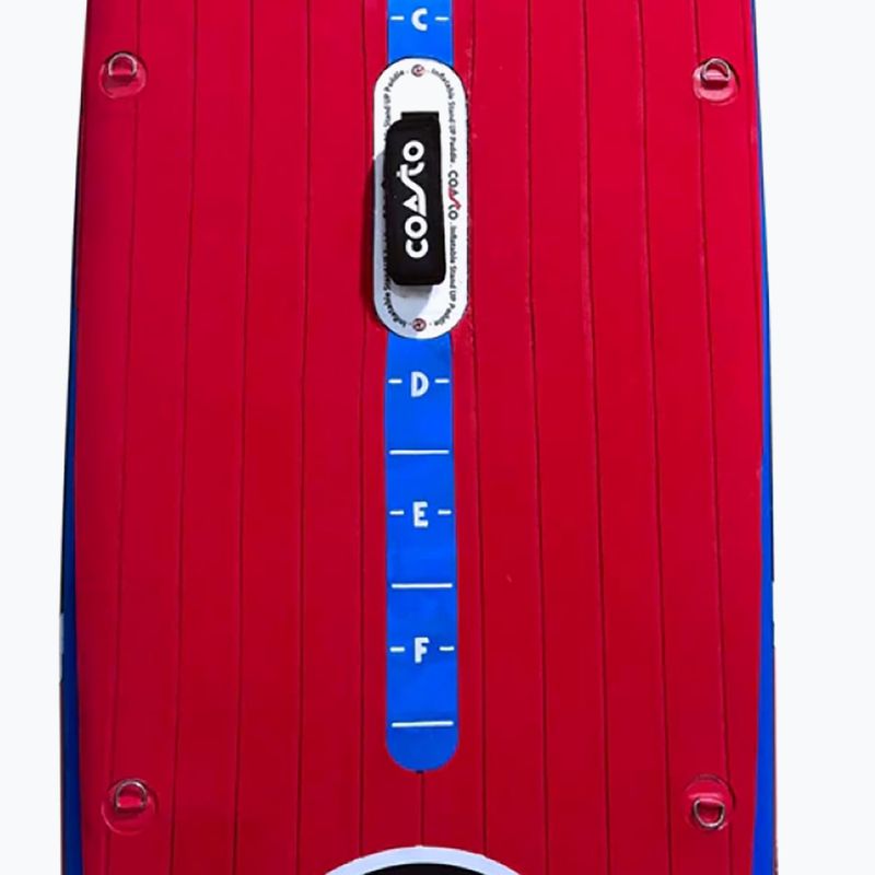 Coasto Turbo 12'6'' blue/red SUP board 5