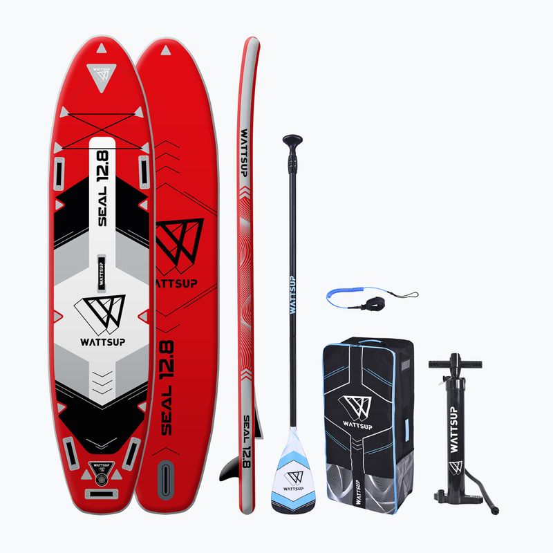 WATTSUP Seal 12'8'' SUP board red PB-WSEA128