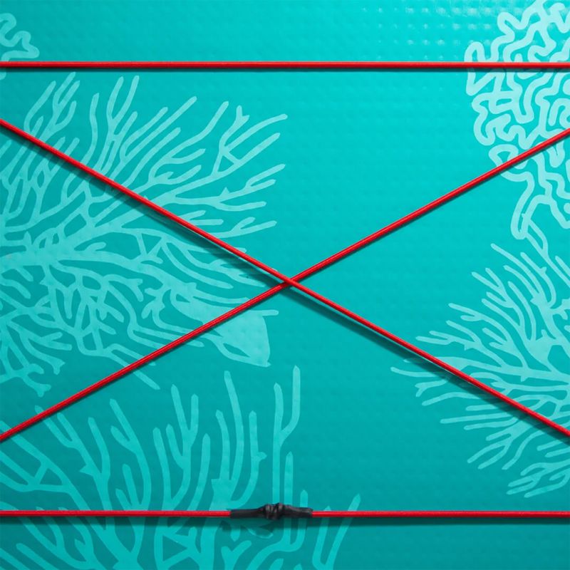 SUP ABSTRACT Coral 10'6'' topaz board 3