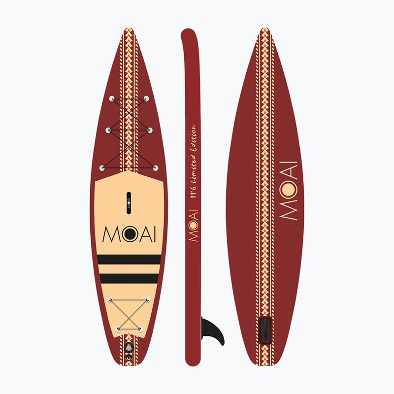 SUP board MOAI Limited Edition 12'6" red 2