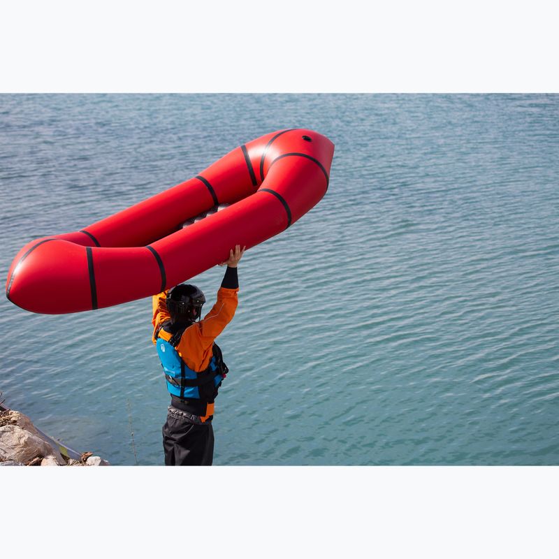 AQUADESIGN 1-person pontoon Yupik PVC red 8