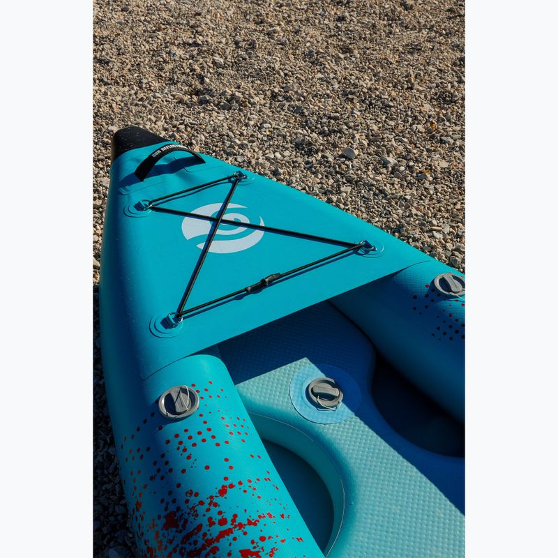 2-person inflatable kayak Sun Reflections Tube blue/red 7