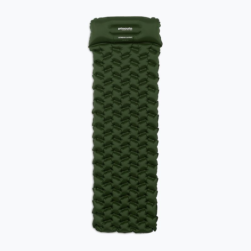 Pinguin Stream Comfort khaki inflatable mattress