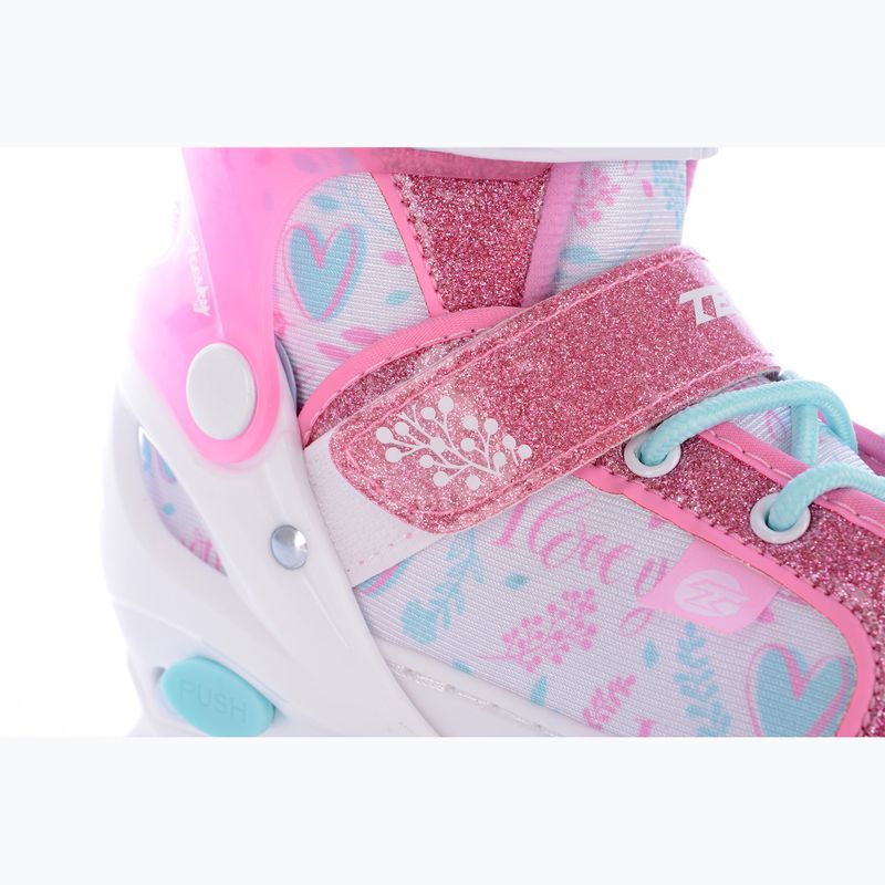 Tempish Ice Sky Girl children's skates white/pink 16
