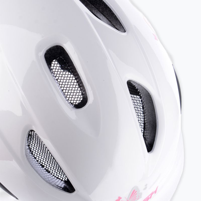 Children's helmet Tempish Stryker white/pink 14