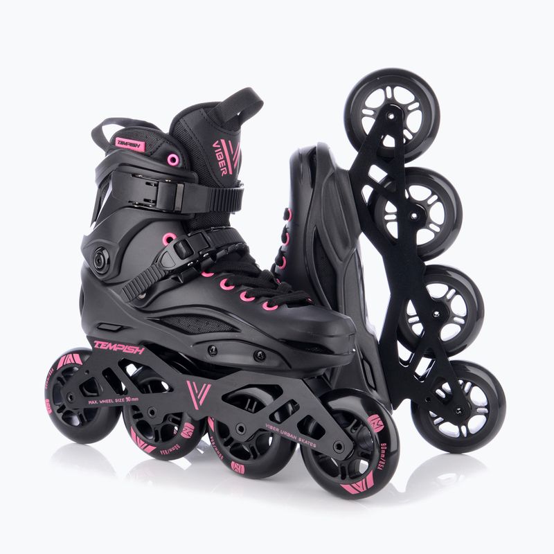 Women's inline skates Tempish Viber L.E. 90 Lady pink 9