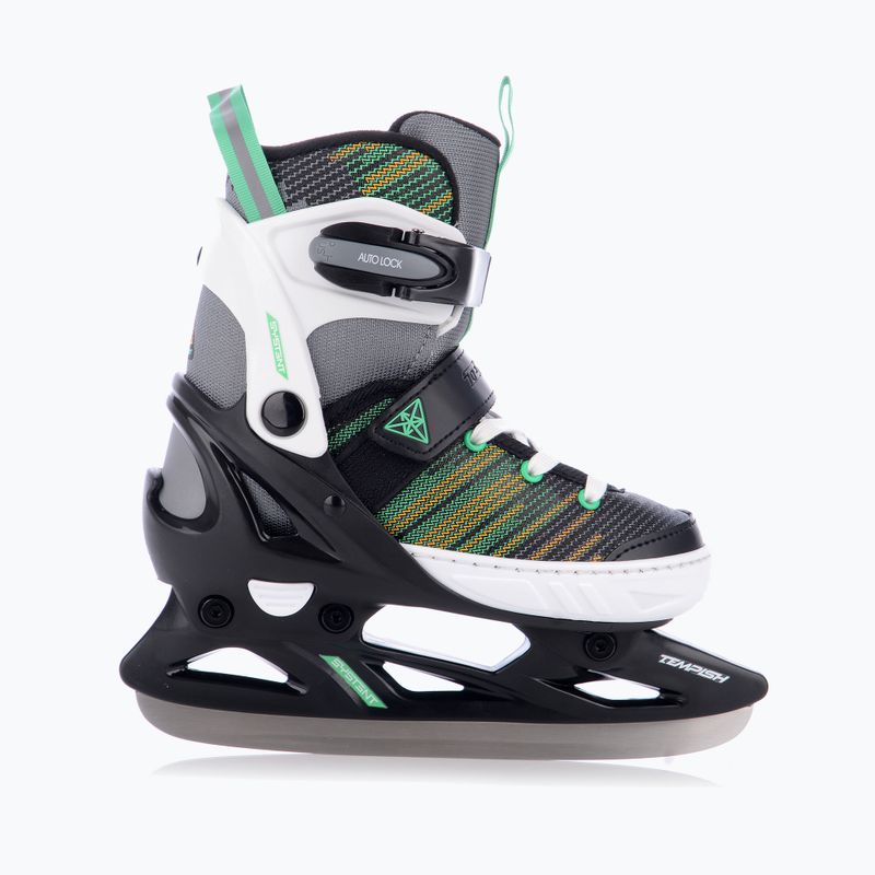 Children's skates Tempish Systent Jr black/green 2