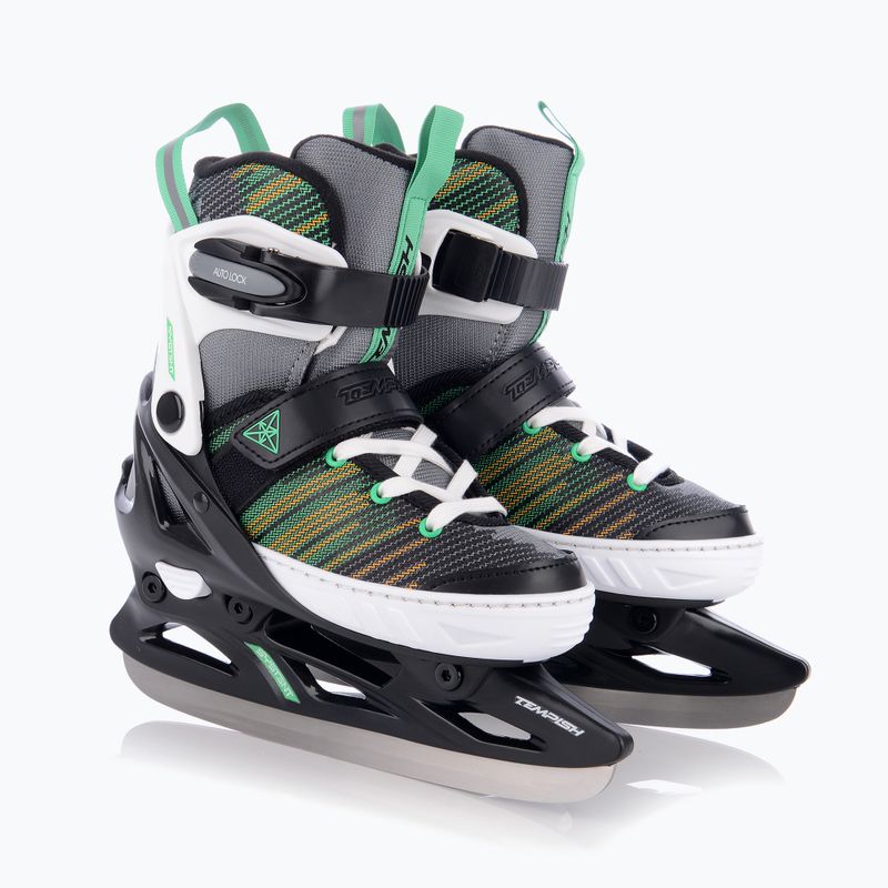 Children's skates Tempish Systent Jr black/green 7