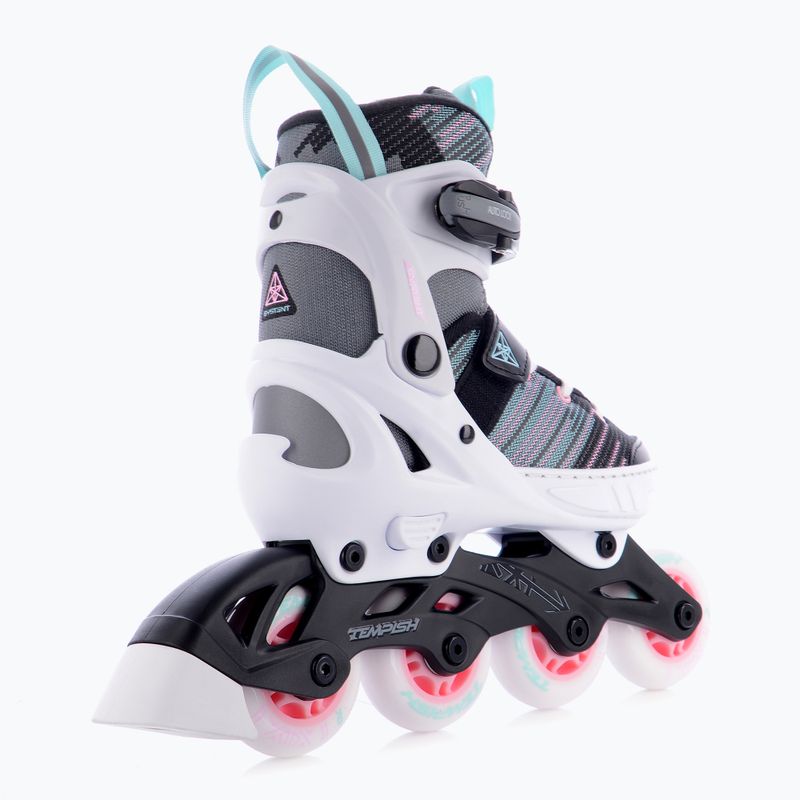 Children's inline skates Tempish Systent Girl Duo white 3