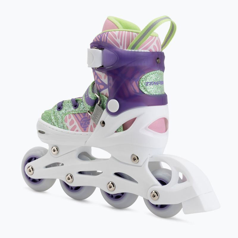 Children's inline skates Tempish Bam-Bu Flash white/pink 3