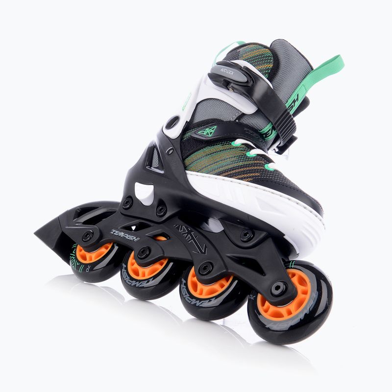 Children's inline skates Tempish Systent white/green 9