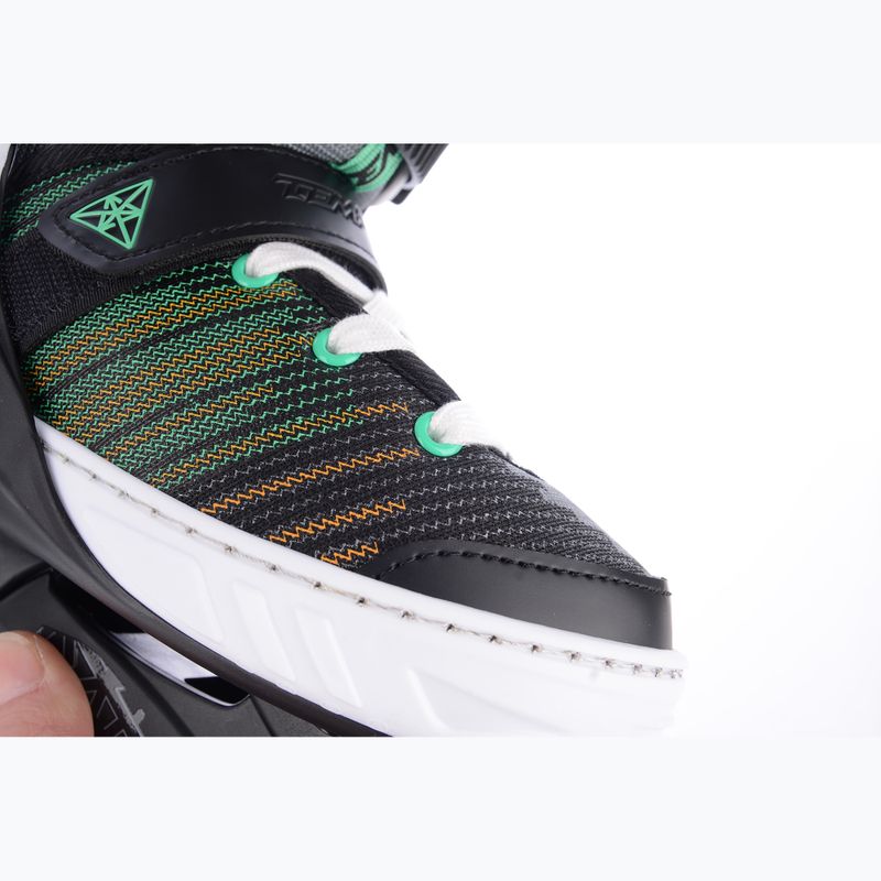 Children's inline skates Tempish Systent white/green 12