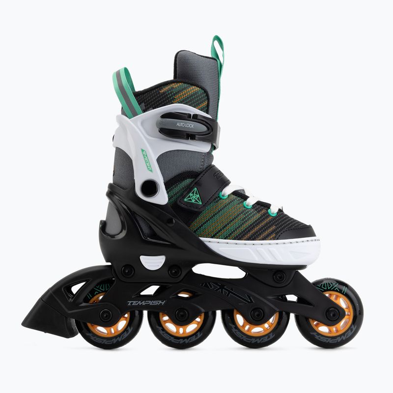 Children's inline skates Tempish Systent white/green 2