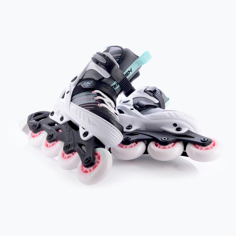Children's inline skates Tempish Systent Girl white/pink 10