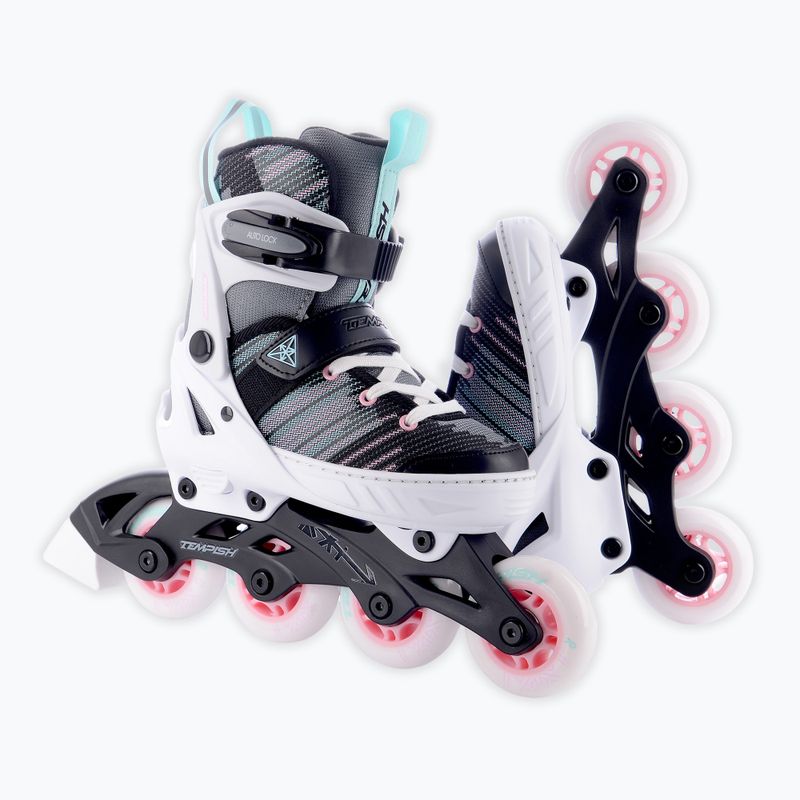 Children's inline skates Tempish Systent Girl white/pink 11