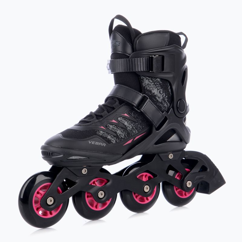 Women's inline skates Tempish Vebra 84 Lady black/pink 3