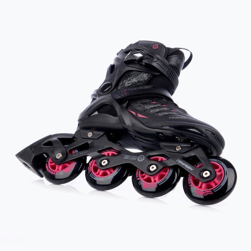 Women's inline skates Tempish Vebra 84 Lady black/pink 7