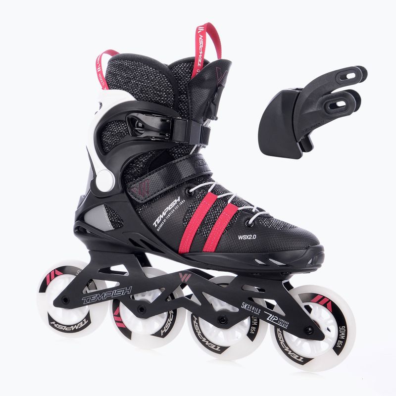 Women's inline skates Tempish WSX 90 FLS Lady raspberry 7