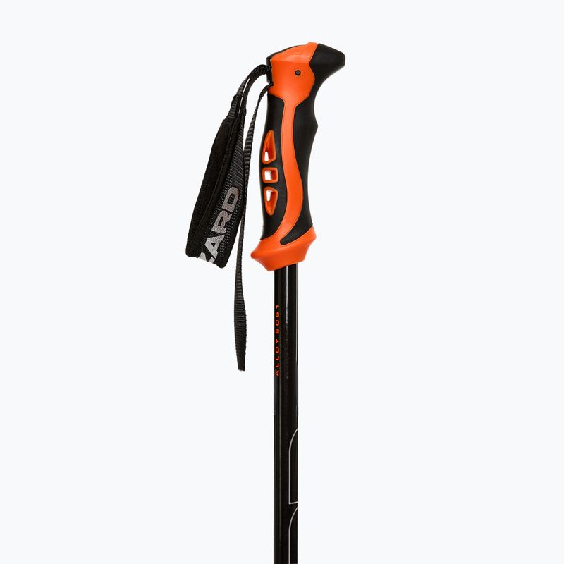Blizzard Allmountain ski poles neon orange 2