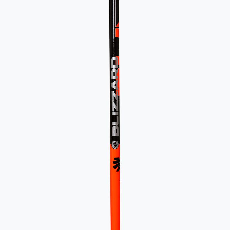 Blizzard Allmountain ski poles neon orange 4