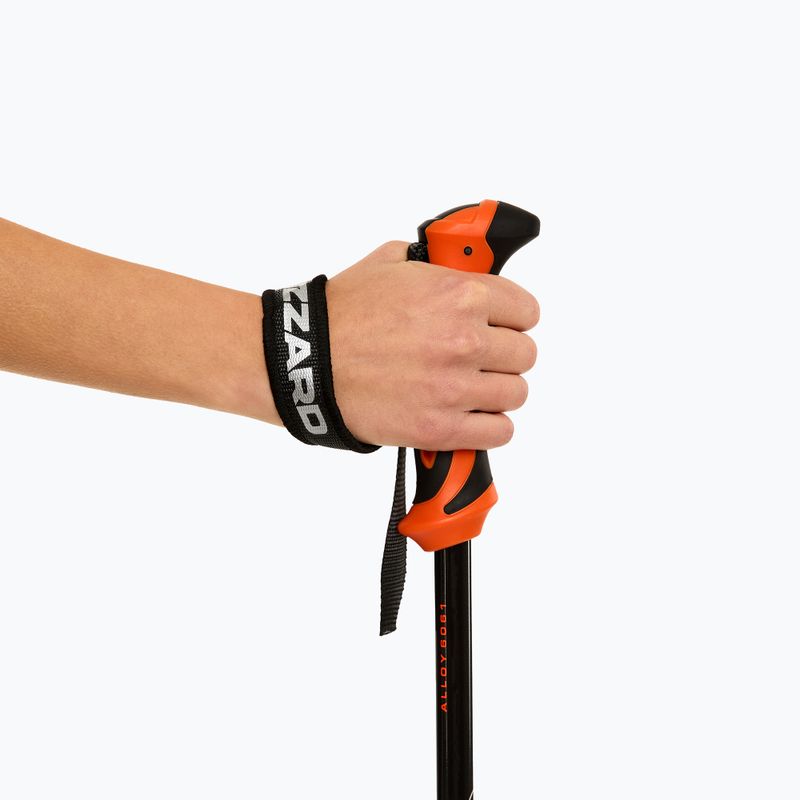 Blizzard Allmountain ski poles neon orange 6