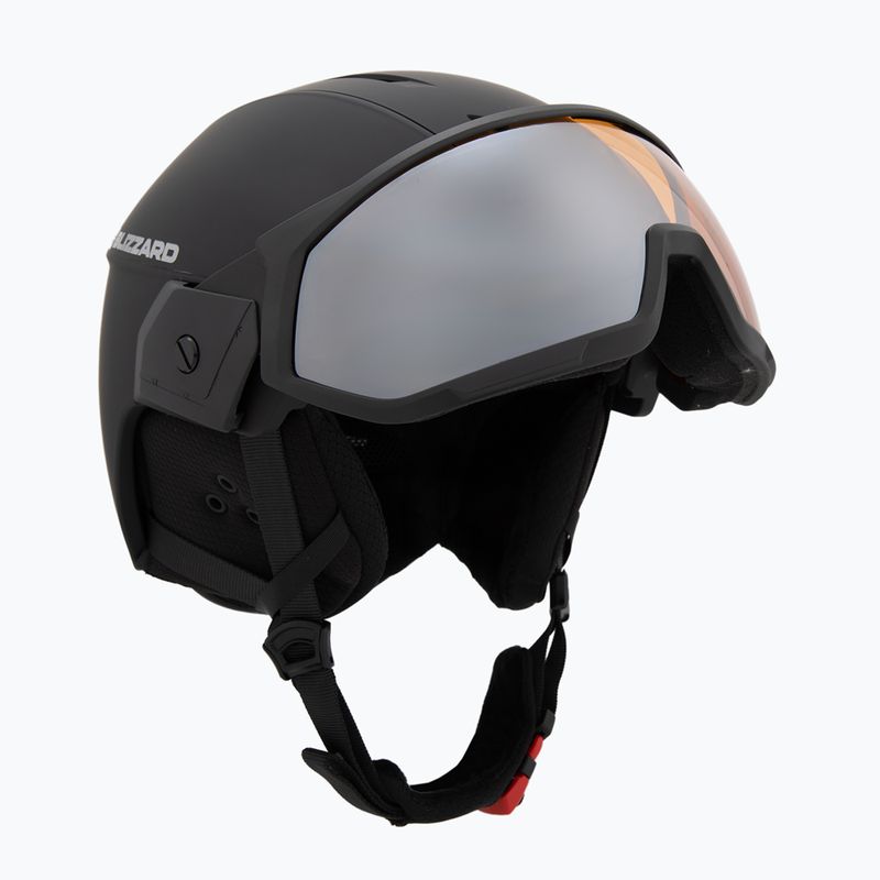 Ski helmet Blizzard Edge Visor black/mirror smoke 9