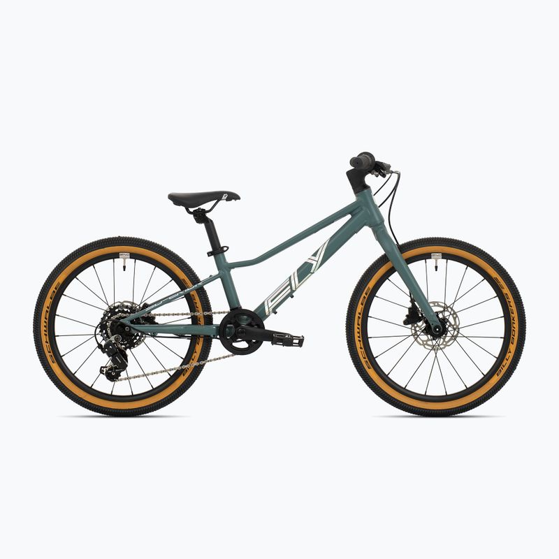 Children's bike Superior F.L.Y. 20 DB matte trooper green/hologram chrome