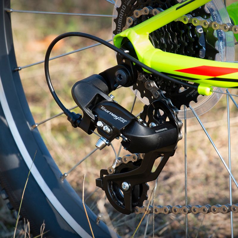 Superior RACER XC 24 matte lime/black/red children's bike 6