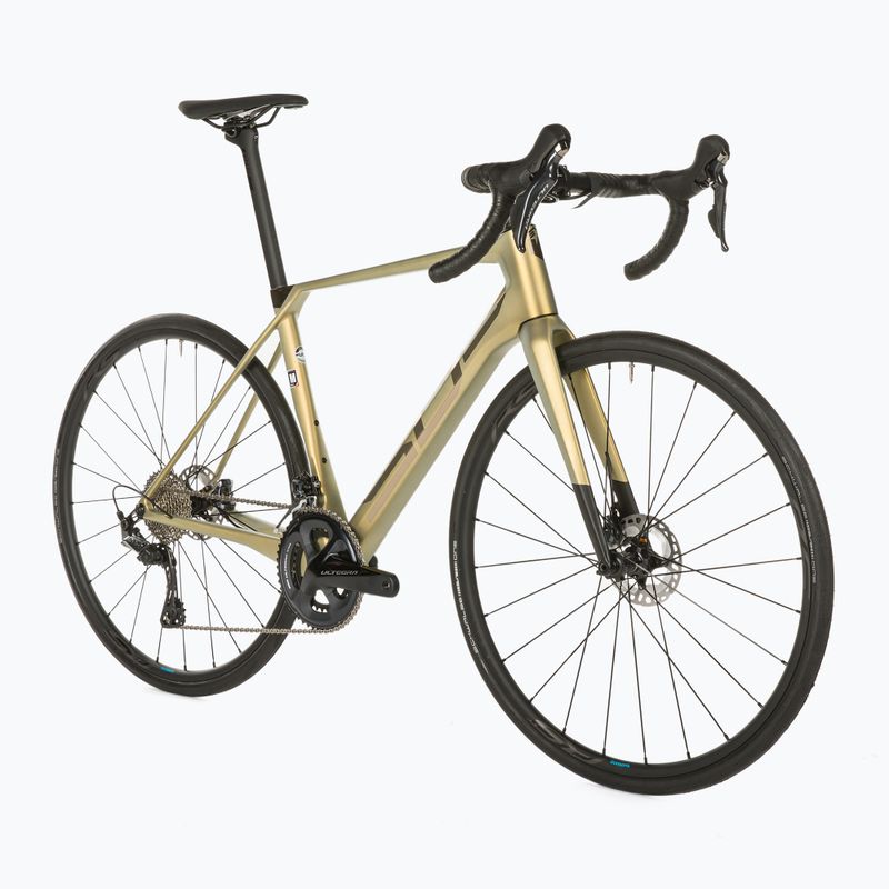 Superior X-ROAD Team Issue SE matte olive/metallic chrome road bike 2