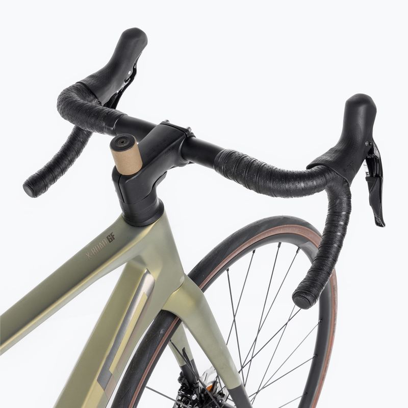 Superior X-ROAD Team Elite SE matte olive/metallic chrome road bike 5