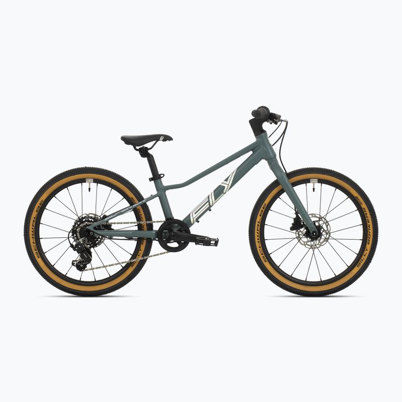 Children's bike Superior F.L.Y. 20 VB matte trooper green/hologram chrome