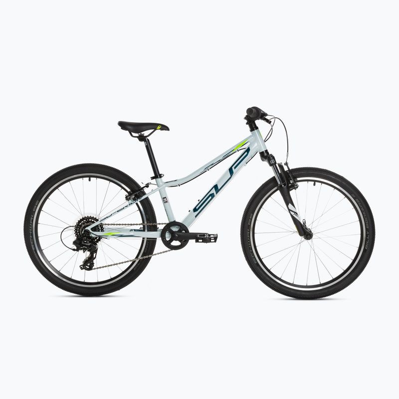 Children's bicycle Superior RACER XC 24 gloss white/blue/neon yellow