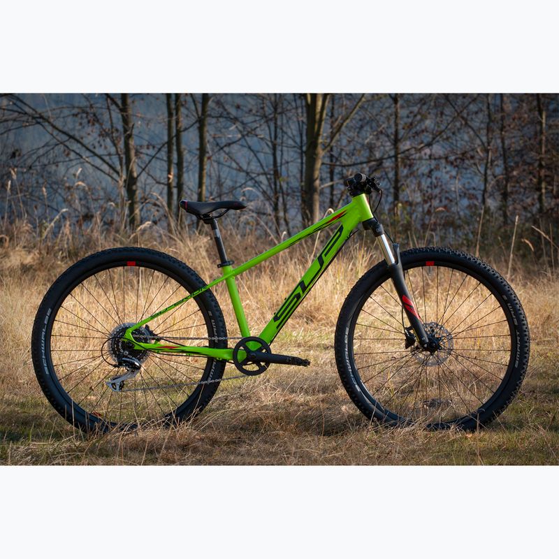 Children's bicycle Superior RACER XC 27 DB matte lime/red 2