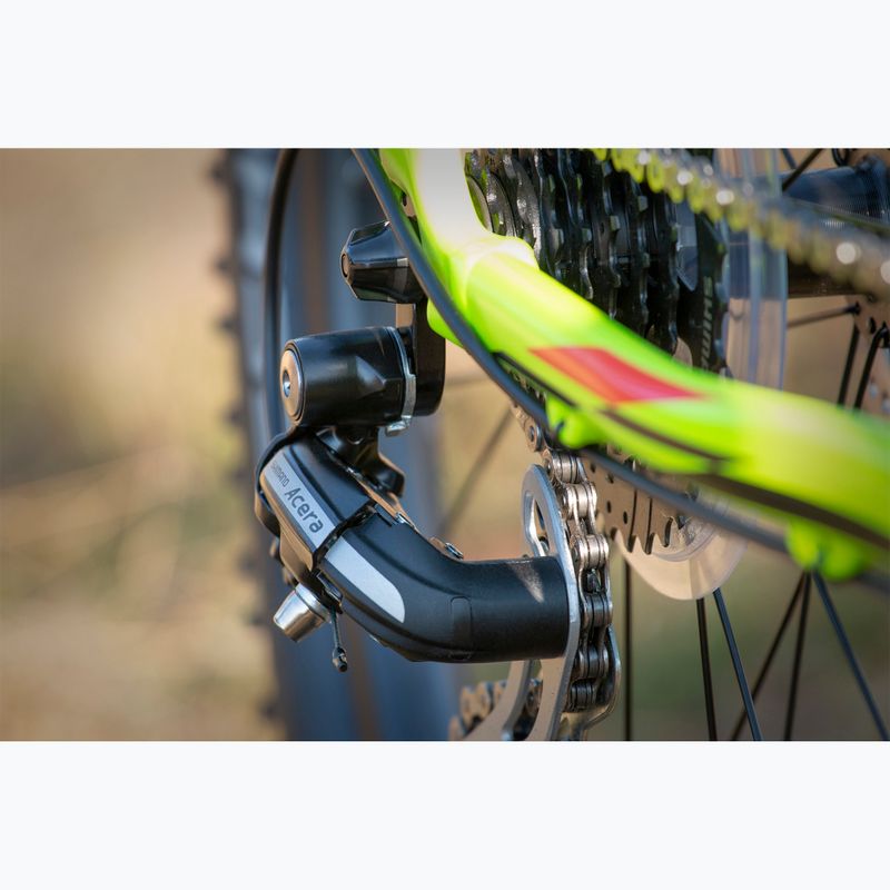 Children's bicycle Superior RACER XC 27 DB matte lime/red 7