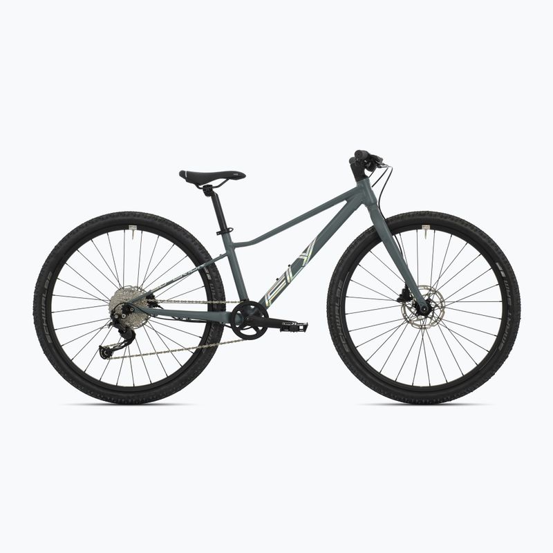 Junior bicycle Superior F.L.Y. 27 matte olive metallic/hologram chrome