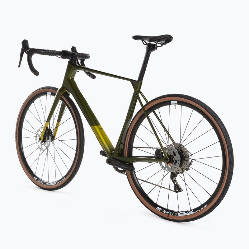 Superior X-ROAD Team Comp GR gloss olive/chrome gravel bike 3