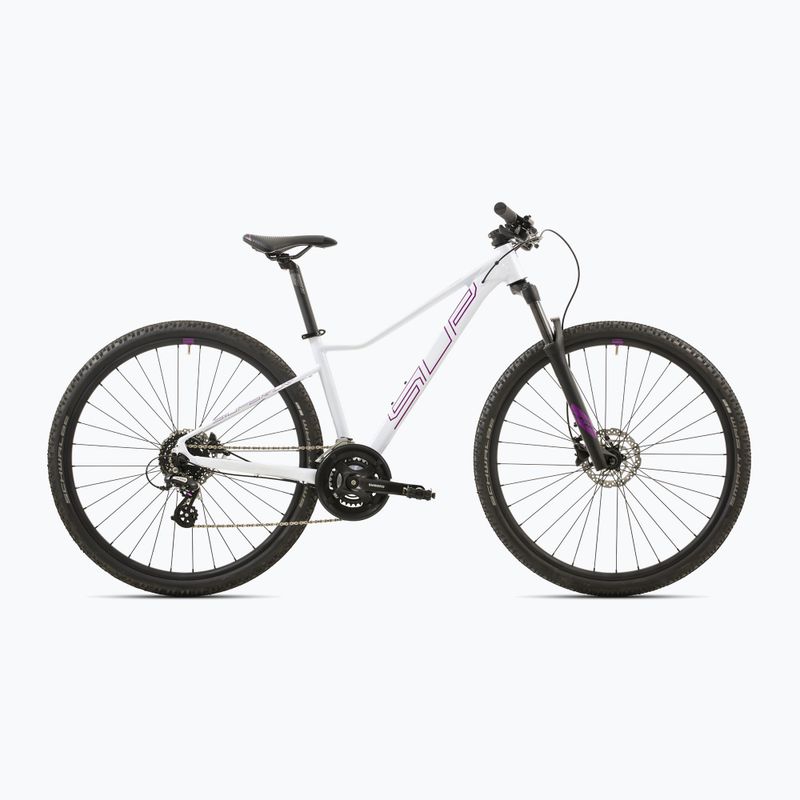 Women's mountain bike Superior XC 819 W gloss white metallic/purple