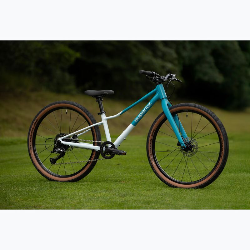 Children's bicycle Superior F.L.Y. 24 matte teal 2